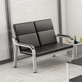 玉树轩三人位排椅四人等候椅长椅子办公沙发茶几组合现代简约办公室沙发 两人位