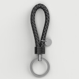 徕本编织汽车钥匙扣男士女车钥匙挂件钥匙链挂绳高档个性挂饰bv