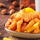 三只松鼠去骨凤爪香辣柠檬酸辣泡椒脱骨熟食即食休闲零食小吃 【泡椒味】无骨凤爪110g*2袋