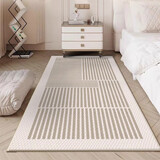 慢说卧室地毯奶油风床边毯客厅沙发地垫飘窗垫房间卧室装饰地毯160*80