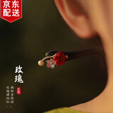 妖娆猫古风发簪头饰女高端2026新款发饰新中式簪子女士生日礼物送女朋友