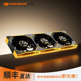 骨伽星链V2  机箱积木风扇 ARGB 5v3针主板同步 PWM温控调节（12CM/降噪防震脚垫） 星链V2黑色正叶（3连包）