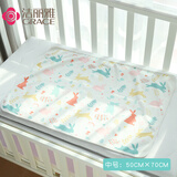 洁丽雅婴儿隔尿垫四季透气防水可洗卡通可爱经期垫纯棉大号隔尿垫 中号：兔子1条装