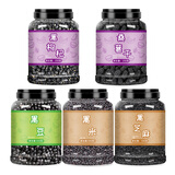 秦制黑豆黑米黑芝麻黑枸杞黑桑葚组合五黑八宝粥米五谷杂粮破壁机专用 【大罐】【5罐】黑豆黑米熟黑芝麻黑枸杞桑葚干