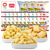 盼盼麦香鸡味块膨化薯片休闲零食礼包办公室小吃薯条混合口味 鸡味块8g*20包+60g*3包