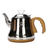 珍视界电茶炉配件自动上水电热水壶37*20cm烧水壶嵌入茶盘适配瓷有情茶宇 全自动不锈钢钟壶金色