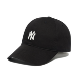 【8成新】MLB帽子男女四季软顶棒球帽休闲运动鸭舌帽3ACP7701N-50BKS-F/黑色  