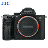 JJC 适用索尼a7s3贴膜SONY微单相机保护贴纸 机身皮贴配件（碳纤维）