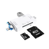 品怡私模USB读卡器type-c安卓手机电脑多功能OTG2.0 SD/TF/U盘 XP-82 典雅白
