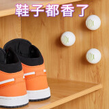 家の物语（KATEI STORY）日本鞋柜除臭神器鞋子除异味空气清新剂持久留香去味衣柜香薰 1袋装（共10粒）柠檬味