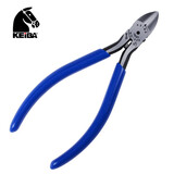 KEIBA日本进口斜口钳斜嘴钳子偏口钳电子斜咀钳CR-V70C材质 马牌 MN-A05 5英寸电子钳