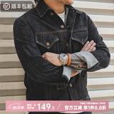 马登工装 复古TYPE III经典原色牛仔夹克机车修身外套男潮 牛仔蓝 L