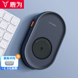 鹿为 虚拟鼠标电脑防止休眠器锁屏自动滑鼠晃动自动移动轨迹路径防休眠器 机械鼠标防休眠器-枪色