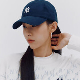 MLB棒球帽子男女情侣款软顶韩版洋基队NY经典小标遮阳送礼CP77