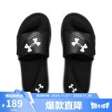 安德玛（UNDERARMOUR）春夏Ignite VI男子休闲运动拖鞋3022711 黑色003 40