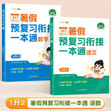 斗半匠 暑假衔接一升二 暑假衔接一本通 暑假作业一升二年级 语文+数学人教版 暑假预复习 14天复习 28天预习【2册】