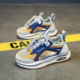 李宁热新款断码男童包头凉鞋夏季网面透气儿童运动网鞋男镂空跑鞋 T020灰蓝 31