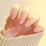 COLOR PIONEER 裸色指甲油持久防水透明果冻网红少女渐变色指甲油不可撕拉免烤 鲑鱼粉