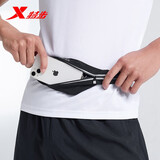 特步（XTEP）腰包运动跑步小包中性休闲时尚百搭腰包878237140114 黑 均码 