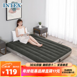 INTEX64108W充气床垫露营户外防潮垫 家用陪护午睡躺椅双人折叠床