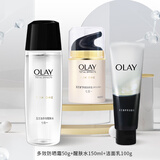 玉兰油（OLAY）多效修护套装护肤品套装多效修护面霜化妆品护肤套装补水保湿面霜 三件套 洁面乳+醒肤水+防晒霜