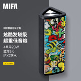 MIFAA10+无线户外蓝牙音箱车载超重低音炮大音量随身跑步自行车运动便携式可插卡小型音响高音质大功率