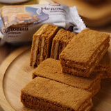 俄罗斯进口俄小淼牌提拉米苏蛋糕千层饼蛋糕 西式糕点独立包装 经典口味*8袋