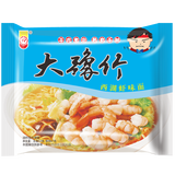 豫竹 大方便面整箱装泡面汤面速食怀旧零食多口味干吃面 【20袋】西湖虾味
