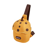 诺狐（NOHOO）儿童腰包收纳胸包外出旅行透气小斜跨包户外罗曼黄