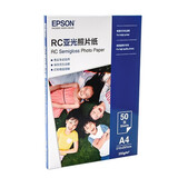 爱普生（EPSON）RC光泽照片纸6英寸/4R/20张A4照片纸 RC亚光照片纸 A4/50张 C13S450390