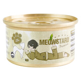 喵达（Meowstard）白肉猫罐头浓汤补水成幼猫湿粮宠物零食貓罐头鸡肉鱼肉进口猫食品 鸡肉80g单罐