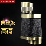 贝戈士（BAIGISH） 8倍工62式单筒望远镜高倍高清夜视便携测距打 全金属高倍望远镜 古铜（不带测距分化）