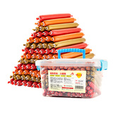 馋小汪狗零食火腿肠泰迪金毛通用训犬奖励零食成幼犬味美营养零食大礼包 150支【大收纳盒】 混合口味