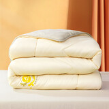 馨而乐（Bravo）富安娜出品流心黄大豆纤维被芯双人冬厚被子 约7.3斤230*229cm