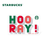 星巴克（Starbucks） 1999-星巴克Starbucks 星礼卡男女士节日送礼 礼品卡 圣诞夜好耶星礼卡-100