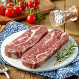 天谱乐食澳洲安格斯M3原切侧腹牛排300g(150g*2)谷饲250天牛腩排雪花牛肉