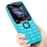 纽曼（Newman）T10 mini全网通4G老人手机 移动联通电信老年机 学生儿童大声音大字体K99 【移动版】蓝色