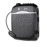 aporo T21阿波罗小蜜蜂扩音器教师专用 无线大音量上课用喇叭导游耳麦5.0蓝牙多功能扩音机大声 2.4G无线版-珠光黑