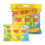 乐事（Lay's）薯片 (原味+黄瓜+青柠) 70克*3包 组合包 零食大礼包 休闲食品