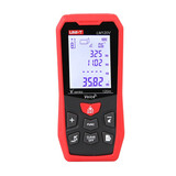 优利德（UNI-T）50米激光测距仪高精度红外线距离室内装修测量手持充电电子尺家用 LM120V(语音款120米)