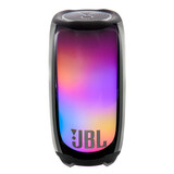 JBL PULSE4/5 音乐脉动四代 便携式蓝牙音箱 全面屏炫彩小音箱+低音炮 桌面音响 超长续航 【pulse5】黑色 官方标配