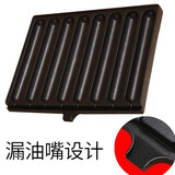 【两用】烤肠机家用脆皮烤肠机摆摊香肠卡式炉淀粉肠烤章鱼小丸子 8管油嘴烤肠盘（不带炉子） 升级漏油嘴烤盘|外接两用