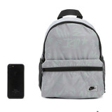 耐克耐克儿童双肩包幼儿园小孩背包男生女生幼童小书包可爱萌学生书包 浅灰色CQ0265-057 长宽高31*25*10cm