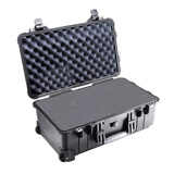 派力肯（PELICAN） 1510安全防护箱拉杆登机旅行箱户外摄影器材防水箱数码相机镜头收纳三防箱 黑色-海绵箱