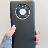 米狮【液态硅胶】 华为mate80pro手机壳mate70保护套纯色超薄70pro防摔高级60pro感简约50情侣款保护套 【经典黑】真液态硅胶 肌肤手感 华为 Mate 40 Pro