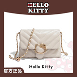 Hello Kitty小方包链条时尚百搭女包包高级感轻奢单肩包休闲小香风斜挎信封包 夏日苏黎世街角