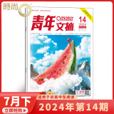 2024年1-12月打包【40周年珍藏/全年/半年订阅】青年文摘杂志2024/2023年1-24期 初高中学生作文素材面向青少年读者期刊中高考作文素材 2024年7月下14期