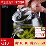 彼物天福茗茶大器壶组1壶6杯高硼硅耐热玻璃茶具套装功夫茶具泡茶办公 大器单壶（单个装）260ml 1件