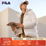 FILA 斐乐官方男子羽绒服冬季时尚休闲连帽保暖上衣外套