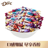 德芙巧克力碗装散装结婚喜糖解馋充饥休闲零食送女友生日小礼品伴手礼 德芙混合多口味巧克力6克散装500g